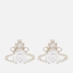 Vivienne Westwood Reina Platinum-Plated Earrings