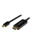 StarTech.com Mini DisplayPort to HDMI Adapter Cable - 3 m (10 ft) - 4K 30Hz - video cable - DisplayPort / HDMI - 3 m