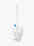 OXO Good Grips Toilet Brush With Rim Cleaner, White