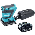 Makita DBO480Z 18V LXT Li-ion Cordless Finishing Sander with 1 x 5.0Ah Battery