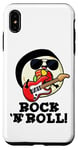 Coque pour iPhone XS Max Jeu de mots à sushi Rock and Roll Funny