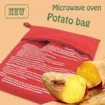 Microwave Potato Express Corn Bread Tortillas Cooker Baked Bag Washable Reusable