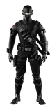 G.I. Joe Snake Eyes Sixth Scale Action Figure Par Threezero Hasbro Sideshow 30Cm