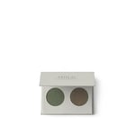 Natural Mineral Eyeshadow Duo Green Moss