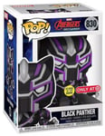 Figurine Funko Pop - Marvel : Avengers Mech Strike N°830 - Black Panther Glow In The Dark (55842)