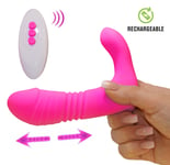 My Secret Thrusting Panty Vibrator - Cerise