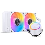 Jonsbo TG-240 ARGB AIO CPU Water Cooling - White