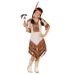 WIDMANN MILANO PARTY FASHION - Costume d'enfant indienne, robe, Far West, fille de chef, carnaval