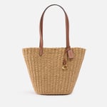 Coach Straw Small Tote Bag