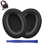Hyperx Cloud Alpha Ear Pads,Replacement Ear Muffs Ear Cushions Compatible with Kingston Hyperx Cloud Alpha Headset,Protein Leather Memory Foam Covers Ear Cups(Black)