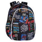 Coolpack F110673, Sac à dos scolaire JIMMY LED BIG CITY, Multicolor