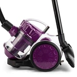 Wëasy Aspirateur Sans Sac Multicyclonique traineau WS10 1,5L, Silencieux, Puissant, Pratique, variateur de puissance, pour tapis, moquettes et sols durs, inclus brosse poussière et suceur plat