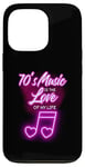 iPhone 13 Pro 70's Music Is The Love Of My Life Melody Case