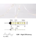 LED Strip 24V IP20 3000K 12W/m, 5 meter pakke