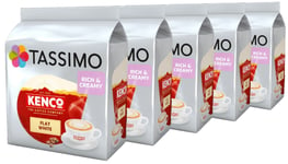 TASSIMO Kenco Flat White (Latte) Coffee T Discs Pods 4/8/16/24/40/80 Drinks