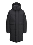 JACK & JONES Jprcccbolton Long Puffer Manteau rembourré, Noir, L Homme