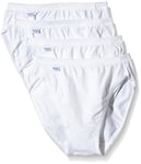 Sloggi Womens Basic+ Tai 4p Briefs, White, 16 Ladies UK