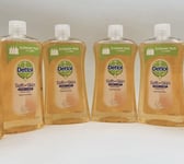 4x DETTOL SOFT ON SKIN ANTIBAC LIQUID HAND WASH 750ml GRAPEFRUIT REFILL