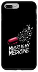 Coque pour iPhone 7 Plus/8 Plus Music is my Medicine for Music Lovers for a Music Lover