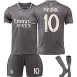 2024-2025 Real Madrid Aawy Barn Fotbollströja Jersey Nr.10 MODRIC 22