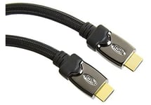 Wegitech WEGIHD80 24K Gold Plated 1.5m Platinum Series HDMI cable for Audio & Video.