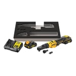 DEWALT Clé à cliquet sans fil DEWALT, 1/4-3/8Z, 12 V / 3 Ah