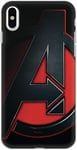 ERT GROUP Coque de téléphone Portable pour Apple Iphone X/XS Original et sous Licence Officielle Marvel Motif Avengers 025 Parfaitement adapté à la Forme du téléphone Portable, partiel imprimé