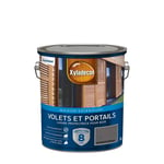 Lasure extérieure protectrice acrylique volets et portails Xyladecor satin 5L anthracite