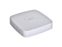 Dahua Technology Lite Nvr2104-P-S3, 4 Kanaler, G.711 A-Law, G.711 Μ-Law, G.726, Pcm, Inbäddad Linux, Smart H.265  H.265  Smart H.264  H.264, Pcm  G711a  G711u  G726, Paus, Play, Stopp