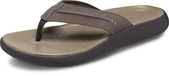 Crocs Men's Yukon Vista II LR Flip Flop, Espresso, 10 UK