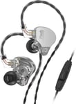 Kbear Écouteurs Filaires Flash Pour Jeu, Écouteurs Intra-Auriculaires 3,5 Mm, Moniteurs Intra-Auriculaires Hybrides 1Dd 1Ba, Écouteurs Iem Avec Câble Anti-N?uds Pour Ordinateur Por[CAS311557]