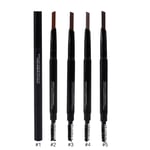 1PC Fashion Double Heads Automatic Eye Brow Pencil Long Lasting Eyebr RHS