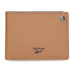 Reebok Switch Portefeuilles et Porte-Monnaie en Cuir de Vachette, Noir, Bleu et Cuir., Cuir, Talla única, Portefeuille