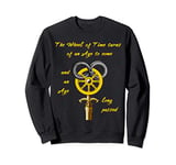 The conquering sign battle standard Wheel Time Sweatshirt