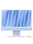 2024 Apple iMac 24 All-in-One, M4 Processor, 16GB RAM, 256GB SSD, 10‑Core GPU, 23.5” 4.5K