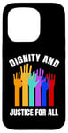 iPhone 15 Pro Dignity And Justice For All Human Rights Raised Hands Case