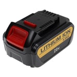 Batterie pour Dewalt DCS381 DCS380L1 DCS393 DCS391L1 5Ah 20V