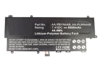 CoreParts batteri til bærbar PC - Li-pol - 6000 mAh - 44.4 Wh