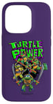 Coque pour iPhone 14 Pro Teenage Mutant Ninja Turtles: Mutant Mayhem Retro Group