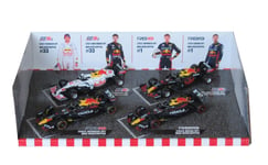 Max Verstappen-Onyx Set 4 Modèles F1 Red Bull Racing 1/43 12cm Diecast Bburago