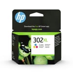 HP F6U67AE 302XL High Yield Original Ink Cartridge, Tri-color, Single Pack