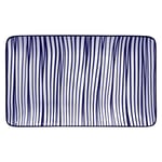 Tokyo Design-Nippon Blue Sushi Plate 13,5x21 cm, Lines