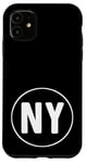 Coque pour iPhone 11 New York NY - Ville natale - Vacances Voyage en ville