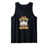 Funny Farm Halloween Shirt Spooky Cluckers Hentastic Chicken Tank Top