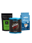 Prøv kaffepakken - Koffeinfri malet kaffe 3x250g