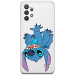 ERT GROUP Coque de téléphone Portable pour Samsung A32 5G Original et sous Licence Officielle Disney Motif Stitch 013 Parfaitement adapté à la Forme du téléphone Portable, partiel imprimé