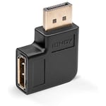 Lindy Coude DisplayPort 1.4, à gauche