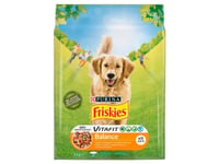 Purina Friskies Vitafit Balance, Vuxen, Alla Raser, Kyckling, Grönsaker, 3 Kg