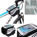 Pour Vivo T3 Pro 5G Sac cadre Pochette Housse Etui Support Cycle Vélo bagagerie