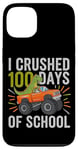 iPhone 13 100 Days Of School Monster Truck T Rex Dinosaur Boys Kids Case